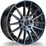Marquee Wheels 18x8 et35 / 5x114.3 / cb73.1 Marquee Wheels M8150 18" 5x114.3 Black / Machined 8150188511435BP