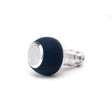 BFI BFI GS2 Heavy Weight Shift Knob - BMW Auto - Style 2 - Royal Blue Alcantara / Machined Finish GS2U-13-29041