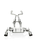 Akrapovic 09-17 Nissan 370Z Evolution Line Cat Back (SS) w/ Carbon Tips by Akrapovic ME-NI/SS/1-C