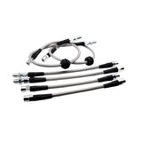 Tech-53 BMW E82 / E9X (NON-M) Front / Rear Stainless Steel Complete 4 Brake Line Kit - DOT Compliant by Tech-53 TB9X-00003