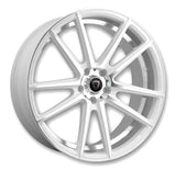 Marquee Wheels 20x8.5 et35 / 5x112 / cb66.6 Marquee Wheels M3197 20" 5x112 White / Machined 31972085511235WNP