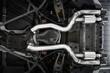 MBRP MBRP 18-22 BMW M2 Competition 3.0L T304 SS 3in Resonator-Back Exhaust Quad Rear w/ Carbon Fiber Tips S45023CF