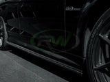 RW Carbon Mercedes W204 C63 Carbon Fiber Side Skirt Extensions by RW Carbon mecw20439