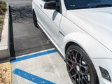 RW Carbon Mercedes W204 C63 Carbon Fiber Side Skirt Extensions by RW Carbon mecw20439