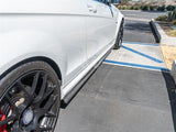 RW Carbon Mercedes W204 C63 Carbon Fiber Side Skirt Extensions by RW Carbon mecw20439
