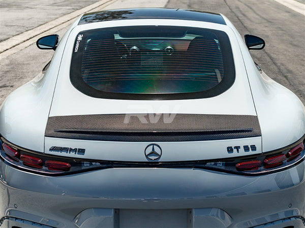 RW Carbon Mercedes C192 GT55 GT63 CF OEM Style Replacement Wing ...