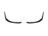 RW Carbon Mercedes C236 CLE53 Carbon Fiber Front Splitters by RW Carbon mercc23602