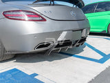 RW Carbon Mercedes SLS Renn Style Carbon Fiber Diffuser by RW Carbon mercsls01