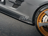RW Carbon Mercedes SLS Renn Style CF Side Skirt Extensions by RW Carbon mercsls03