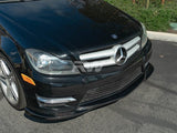 RW Carbon Mercedes W204 C Class Carbon Fiber Front Lip by RW Carbon