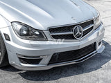RW Carbon Mercedes C63 Black Series Style Carbon Fiber Front Lip by RW Carbon
