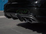 RW Carbon Mercedes W204 C63 Arkym Style Carbon Fiber Diffuser by RW Carbon mercw20418