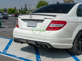 RW Carbon Mercedes W204 C63 Arkym Style Carbon Fiber Diffuser by RW Carbon mercw20418