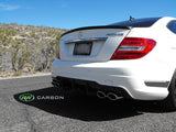RW Carbon Mercedes W204 Coupe AMG Style CF Trunk Spoiler by RW Carbon