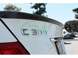RW Carbon Mercedes W204 AMG Style Carbon Fiber Trunk Spoiler by RW Carbon