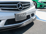 RW Carbon Mercedes W204 C63 AMG Arkym Style CF Front Lip by RW Carbon