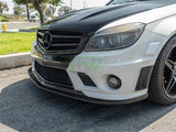 RW Carbon Mercedes W204 C63 AMG Arkym Style CF Front Lip by RW Carbon