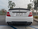 RW Carbon Mercedes W204 Coupe DTM Carbon Fiber Trunk Spoiler by RW Carbon