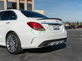 RW Carbon Mercedes W205 AMG Style Carbon Fiber Trunk Spoiler by RW Carbon