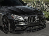 RW Carbon Mercedes W205 C63 BRS Style Carbon Fiber Front Lip by RW Carbon