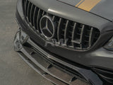 RW Carbon Mercedes W205 C63 BRS Style Carbon Fiber Front Lip by RW Carbon