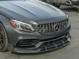 RW Carbon Mercedes W205 C63 BRS Style Carbon Fiber Front Lip by RW Carbon