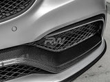 RW Carbon Mercedes W205 C63 AMG Carbon Fiber Front Trim by RW Carbon mercw20510