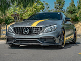 RW Carbon Mercedes W205 C63 AMG Carbon Fiber Front Trim by RW Carbon mercw20510