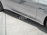 RW Carbon Mercedes W205 GTX CF Side Skirt Extensions by RW Carbon mercw20511