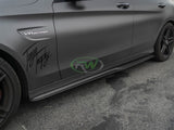 RW Carbon Mercedes W205 GTX CF Side Skirt Extensions by RW Carbon mercw20511