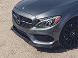 RW Carbon Mercedes W205 BRS Style Carbon Fiber Front Lip by RW Carbon
