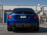 RW Carbon Mercedes W205 W212 BRS Style Aluminum Exhaust Tips by RW Carbon mercw20516