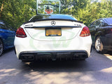 RW Carbon Mercedes W205 W212 BRS Style Aluminum Exhaust Tips by RW Carbon mercw20516