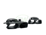 RW Carbon Mercedes W205 W212 BRS Style Aluminum Exhaust Tips by RW Carbon mercw20516