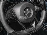 RW Carbon Mercedes AMG Carbon Fiber Steering Wheel Trim by RW Carbon mercw20518