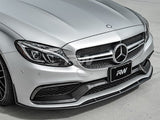 RW Carbon Mercedes W205 C63 C63S Coupe ED1 Style CF Front Lip by RW Carbon mercw20520