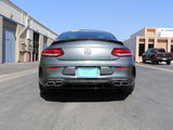 RW Carbon Mercedes W205 Coupe ED1 Style CF Trunk Spoiler by RW Carbon