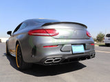 RW Carbon Mercedes W205 Coupe ED1 Style CF Trunk Spoiler by RW Carbon