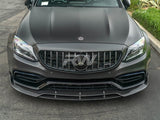 RW Carbon Mercedes W205 C63 Coupe BRS CF Front Lip Spoiler by RW Carbon
