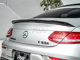 RW Carbon Mercedes W205 Coupe ED1 V2 Style CF Trunk Spoiler by RW Carbon