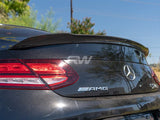 RW Carbon Mercedes W205 Coupe ED1 V2 Style CF Trunk Spoiler by RW Carbon