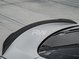 RW Carbon Mercedes W205 Coupe ED1 V2 Style CF Trunk Spoiler by RW Carbon