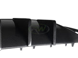 RW Carbon Mercedes W205 C63/C63S Coupe 19+ DTM CF Diffuser by RW Carbon mercw20540