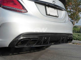 RW Carbon Mercedes W205 C63/C63S Sedan 19+ CF Diffuser by RW Carbon mercw20543