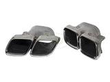RW Carbon Mercedes W205 C63/C63S 19+ Black/Polished Exhaust Tips by RW Carbon