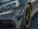 RW Carbon Mercedes W205 C63/C63S Carbon Fiber Canards by RW Carbon