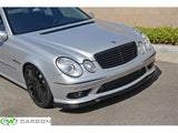 RW Carbon Mercedes W211 E55 AMG Carbon Fiber Front Lip by RW Carbon