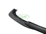 RW Carbon Mercedes E350 E550 Godhand Style Carbon Fiber Lip Spoiler by RW Carbon
