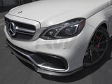 RW Carbon Mercedes W212 E63 Facelift BRS Style CF Front Lip by RW Carbon