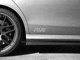 RW Carbon Mercedes W213 Carbon Fiber Side Skirt Extensions by RW Carbon mercw21308